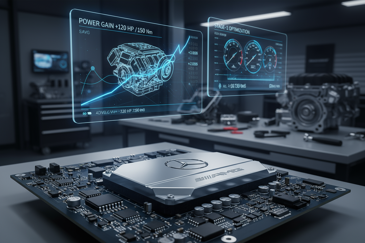 ATLAS ECU-Service Mercedes-Benz – Steuergerät Einsenden & Stage-1 Optimierung