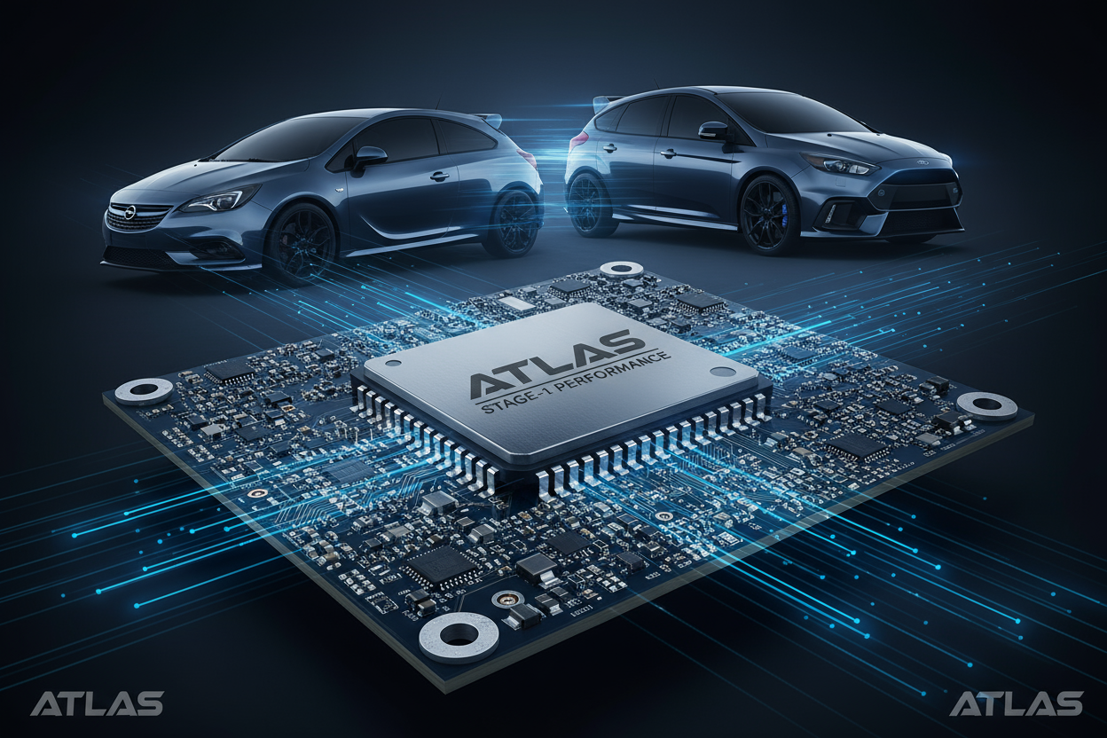 ATLAS ECU-Service Opel & Ford – Steuergerät Einsenden & Stage-1 Tuning